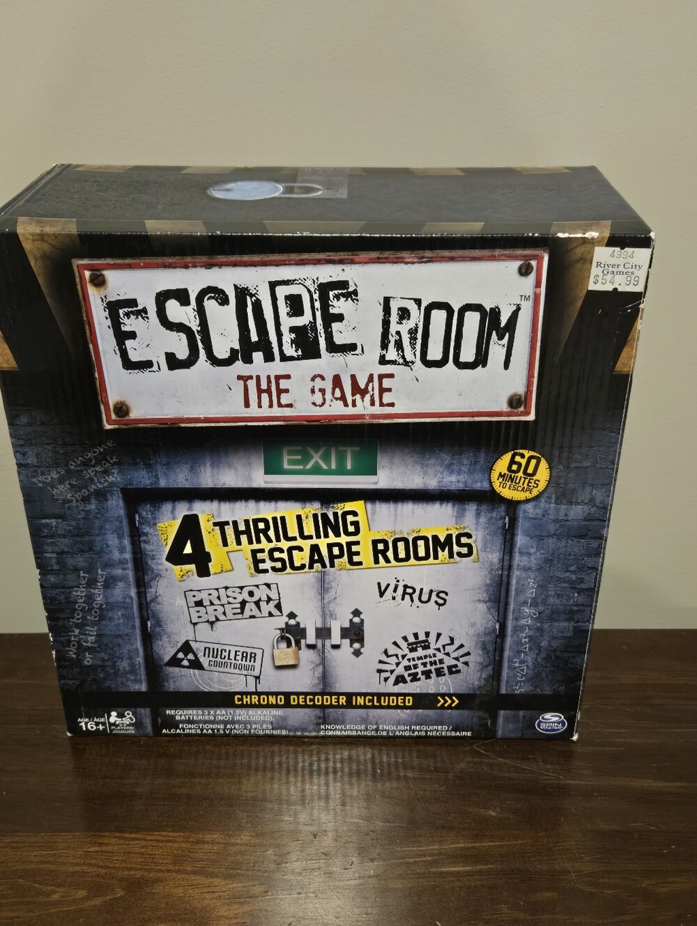 The Game Board Game - Black/White